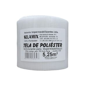 Tela Poliester 550 2x2mm Largura 10,5 Cm X 50 Metros