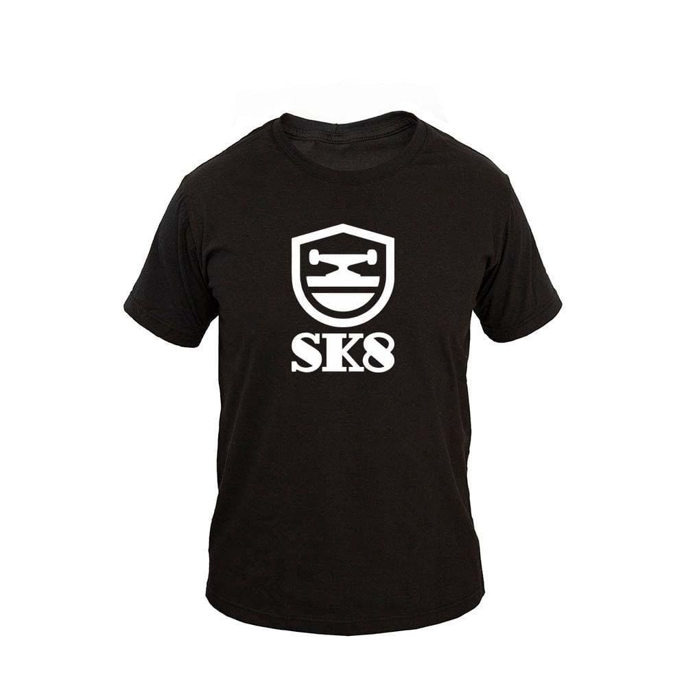 Camiseta Masculina Algodão Manga Curta SK8 Conforto Casual