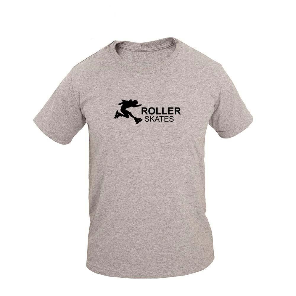 Camiseta Masculina Algodão Manga Curta Patins Casual