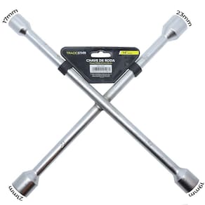Chave De Roda Cruz Aro 17 19 21 23 Universal Tradestar