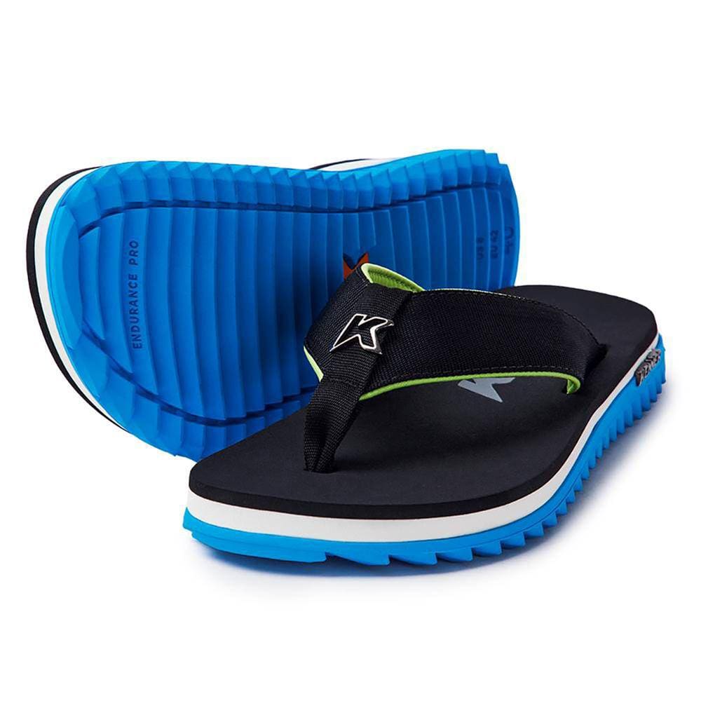 Chinelo Kenner Kivah Line Masculino - Preto e Azul