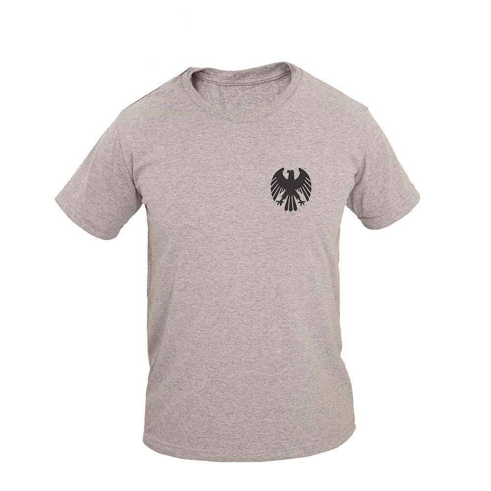 Camiseta Masculina Casual Algodão Manga Curta Estampa Eagle