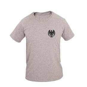Camiseta Masculina Casual Algodão Manga Curta Estampa Eagle