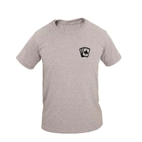 Camiseta Masculina Casual Algodão Manga Curta Estampa Cartas