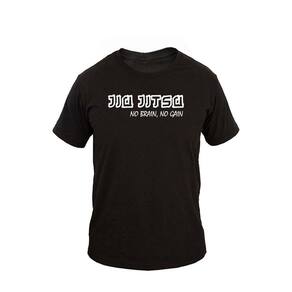 Camiseta Masculina Casual Algodão Manga Curta No Brain
