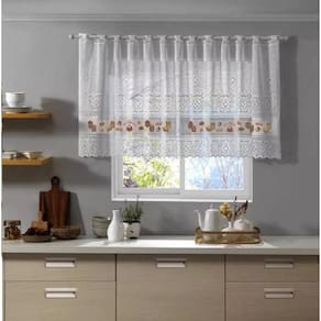 Cortina Pia Valência 200X80Cm Interlar