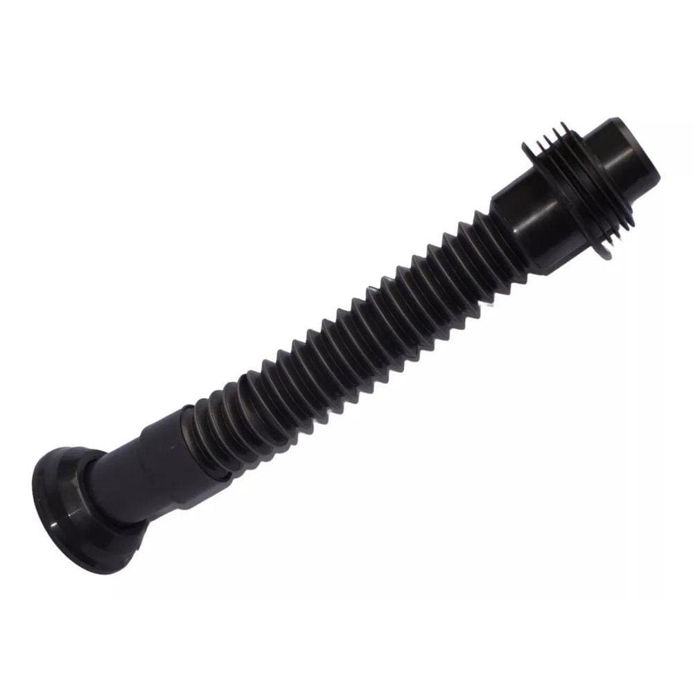 Tubo Ligação Ajustável Flexível Vaso Bacia Preto Espude