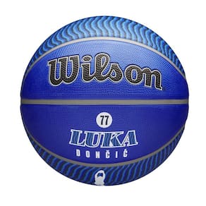 Bola Basquete Nba Player Luka Wz4006401xb7 - Azul/Preto 7