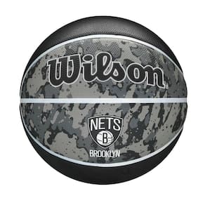 Bola Basquete Nba Bro Nets Wtb1500xbbro - Cinza/Preto 7