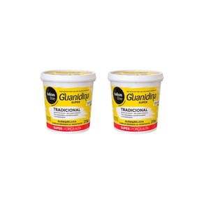 Relaxante Salon Line Guanidina Super Amarelo 215G-Kit C/2Un