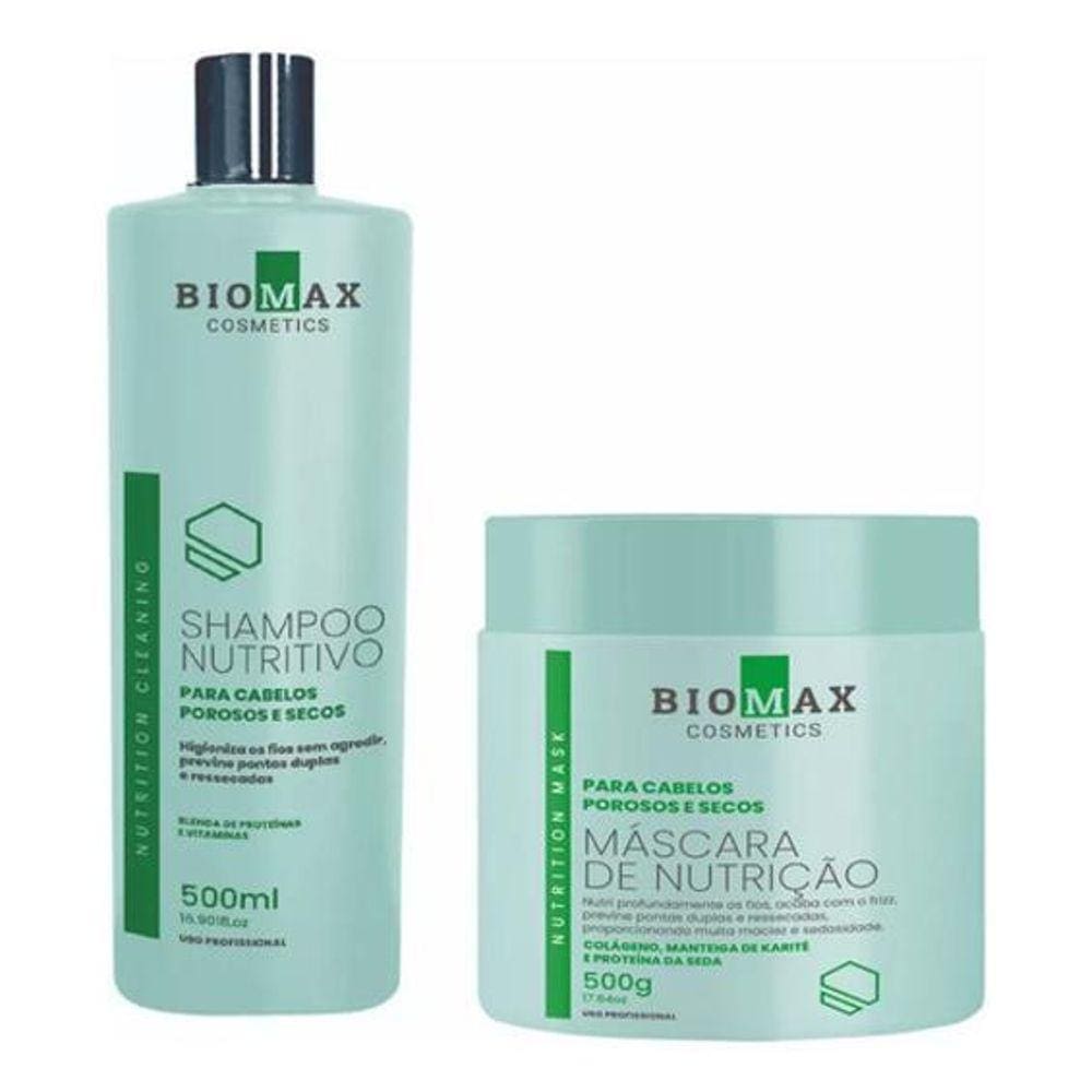 Kit Tratamento Máscara Pós Quimica Nutrição Intensa