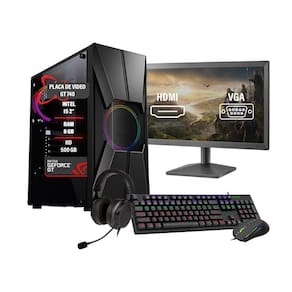Pc Gamer Completo I5 2 Gt 740 Memória Ram 8Gb Hd 500Gb