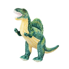 Dinossauro Verde Espinossauro Realista 43Cm - Pelúcia