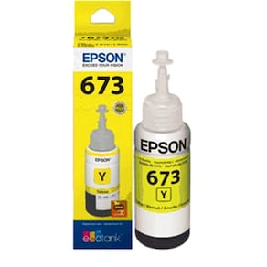 Refil De Tinta Epson Amarelo 70Ml - T673420-Al