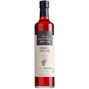 Casa Madeira Vinagre Gourmet de Vinho Tinto Merlot 500ml