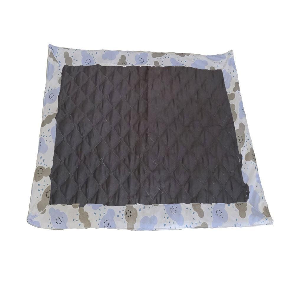 Tapete Higiênico Impermeavel Médio Preto Nuvem