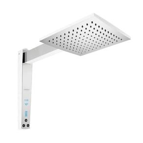 Ducha Aqcua Century Digital 6800W Branco/Cromado Lorenzetti