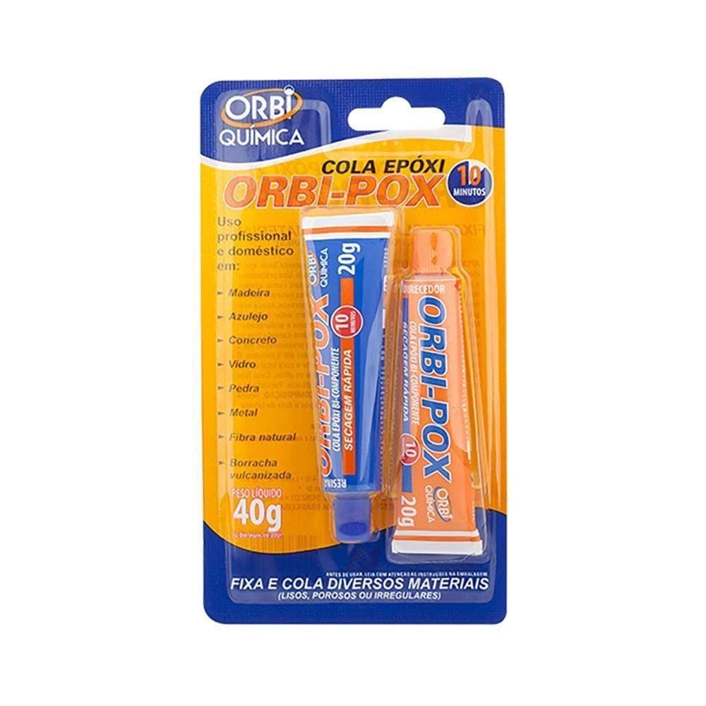 Adesivo Epoxi Orbiepoxi Orbi Quimica Bisnaga 2x20g