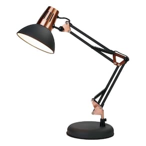 Luminária De Mesa Bravalumi Pixar Stylish Articulável E27 Bivolt Preto