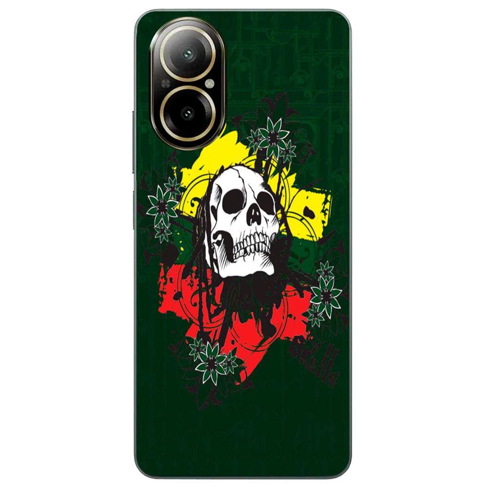 Capa Adesivo Skin024 Verso Para Realme C67