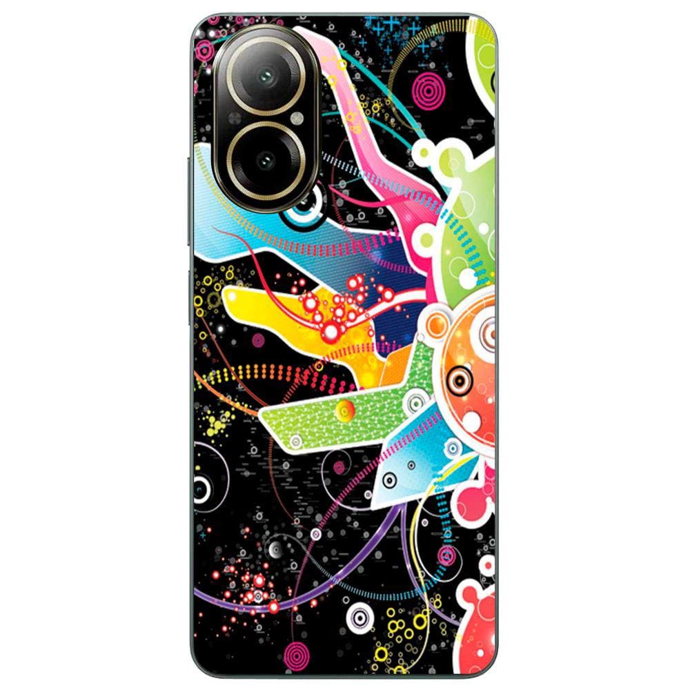 Capa Adesivo Skin058 Verso Para Realme C67