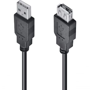 Cabo Usb A Macho X Usb A Fêmea 2.0 - 3m Extensor - Uamaf-3 - Pc - 10