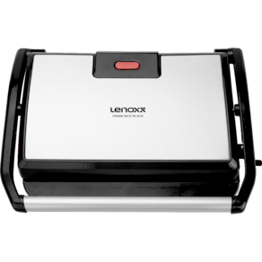 Grill Panini Inox Black PGR165 - Lenoxx