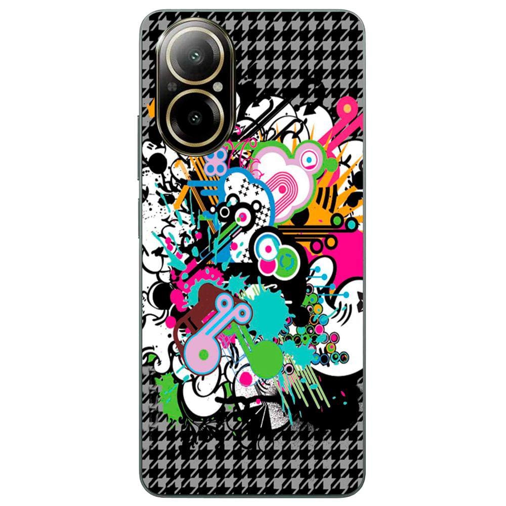 Capa Adesivo Skin022 Verso Para Realme C67