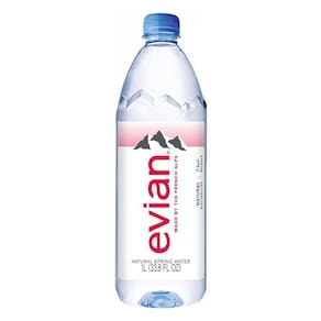 Água Mineral S/ Gás Francesa Evian Pet 1 Litro