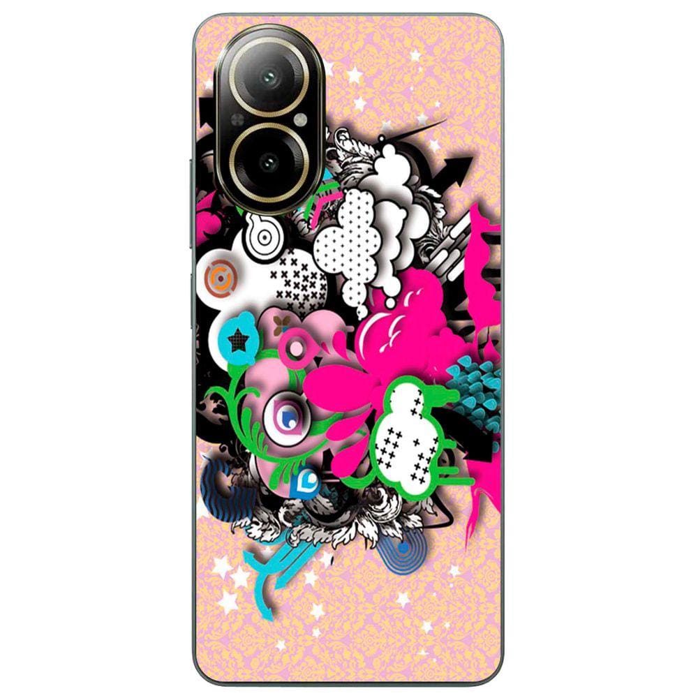 Capa Adesivo Skin104 Verso Para Realme C67