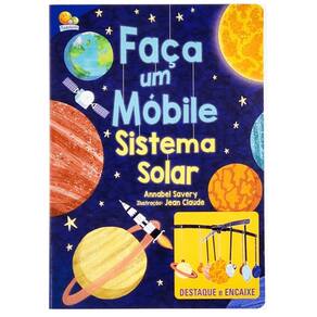 Livro Infantil Faça Um Móbile Sistema Solar Todo Livro