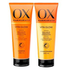Kit Shampoo Ox Mari Maria Vita Glow E Condicionador Ox Mari Maria Vita Glow 240ml