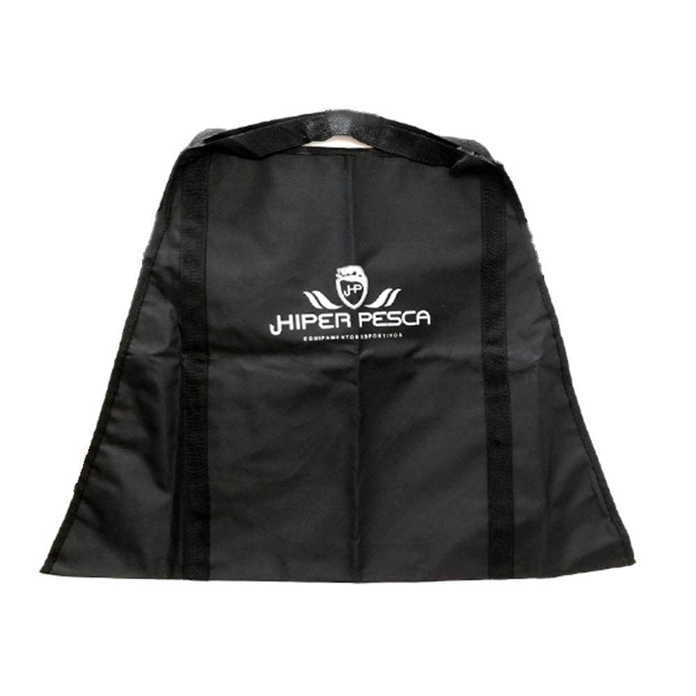 Bolsa Tapete Sacola Hiper Pesca para Pesca Pesagem de Peixe Impermeável Preto