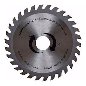 Kit 2 Discos De Serra Circular Com 30 Dentes 110mm