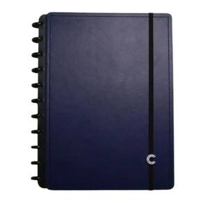 Caderno Inteligente Dark Blue Grande 80 fls CI