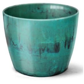 Cachepô Elegance Redondo 02 (1L) Verde Guatemala NUTRIPLAN