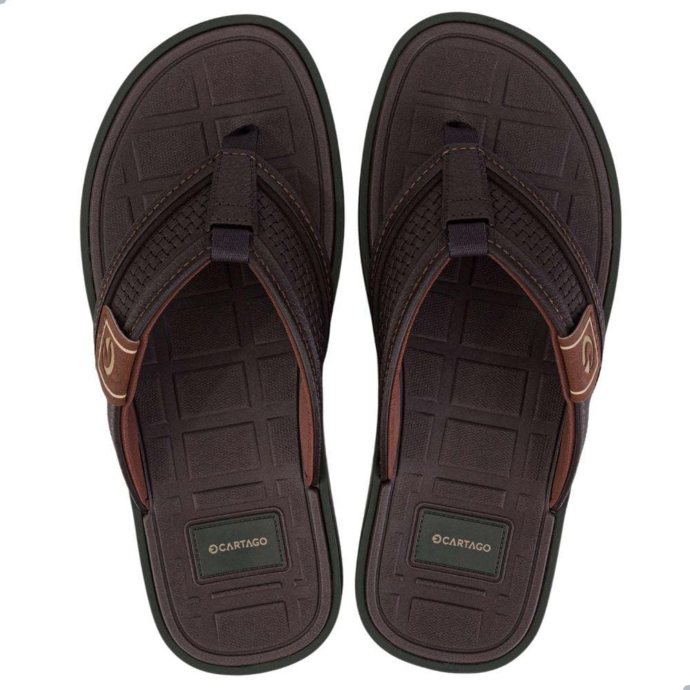 Chinelo Cartago Lyon Ii Marrom