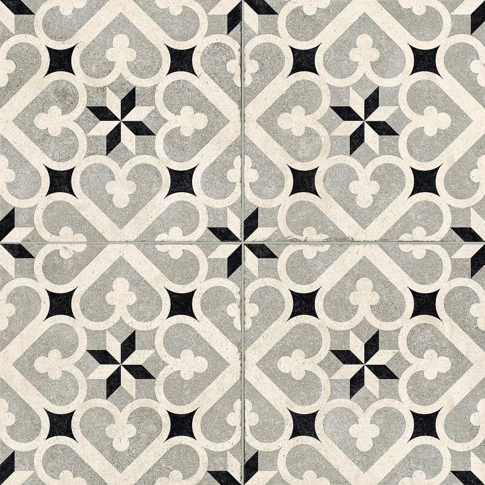 Porcelanato Amur 584x584cm Retificado Caixa 1,7m² Branco Ceusa