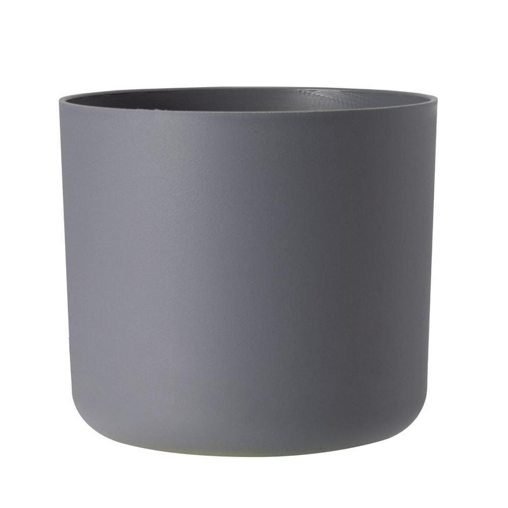 Vaso Cachepot Capri 14x13cmCinza West West Garden