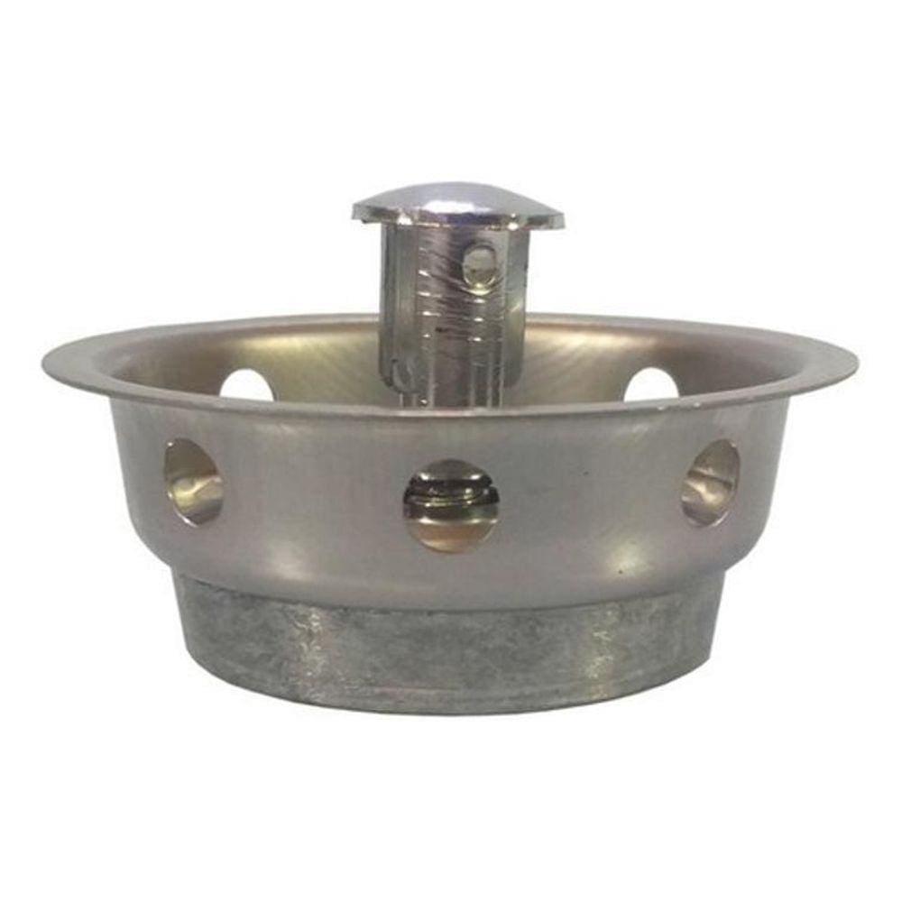 Cesta Inox Para Valvula America Pia Cozinha Trava Universal