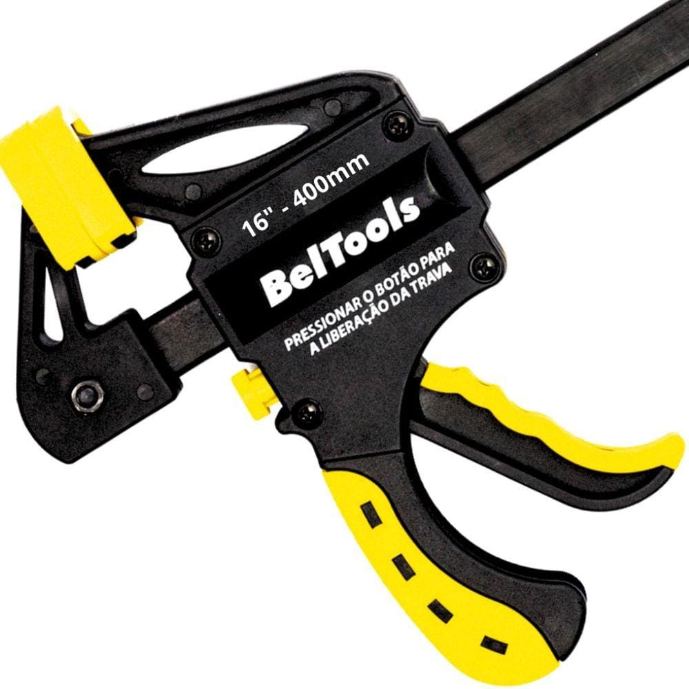 Grampo Sargento 16` Aperto Rápido 400mm Beltools