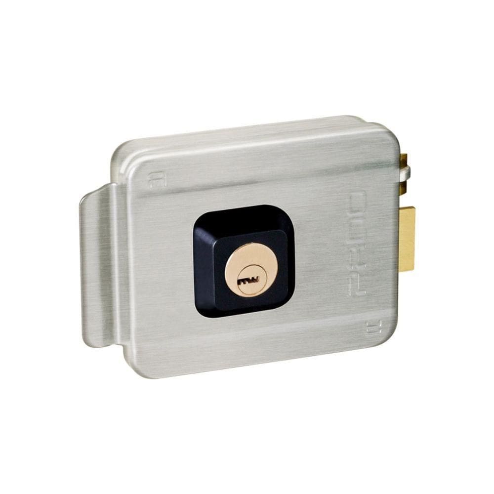 Fechadura De Sobrepor Elétrica Multiponto Sem Botão - Inox - Pado