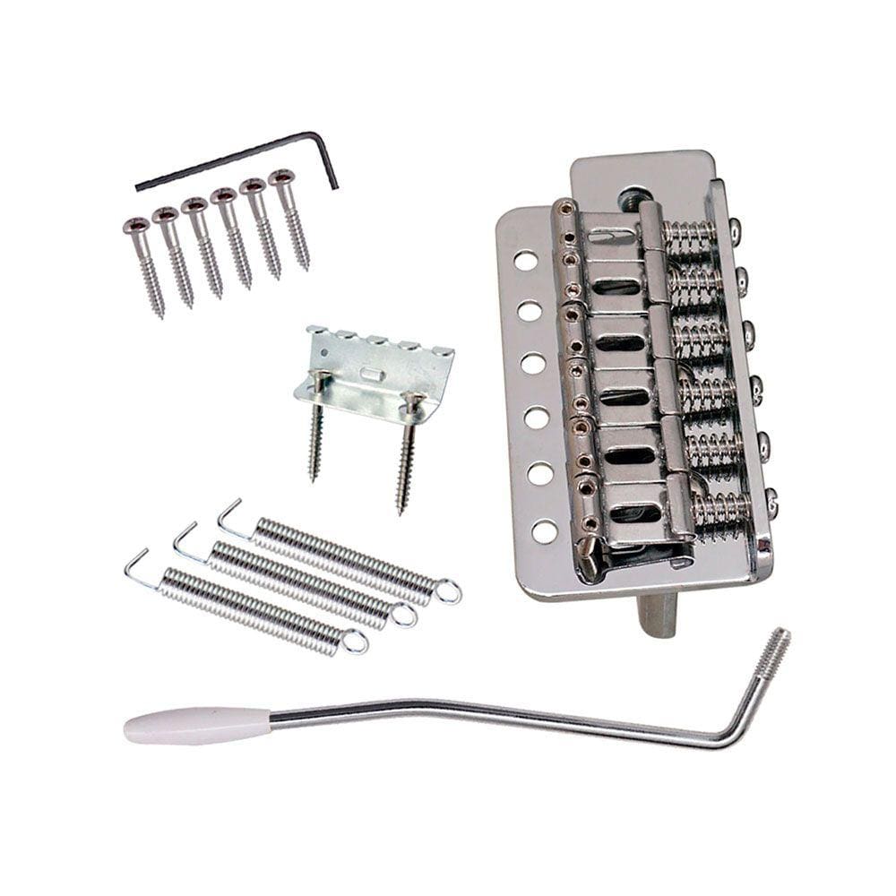 Ponte P/ Guitarra Stratocaster C/ Tremolo Cromada - AC2698SV