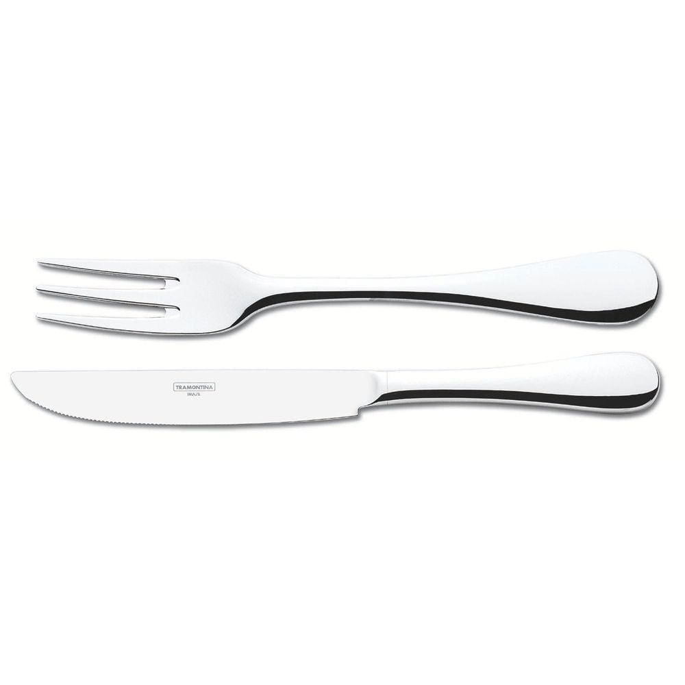 Talheres Trinchantes Para Carne Tramontina Classic Em Aço Inox Tramontina