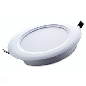Plafon Led Tramontina Redondo De Embutir Slim 480 Lm 6 W Bivolt 3000 K Luz Amarela Tramontina