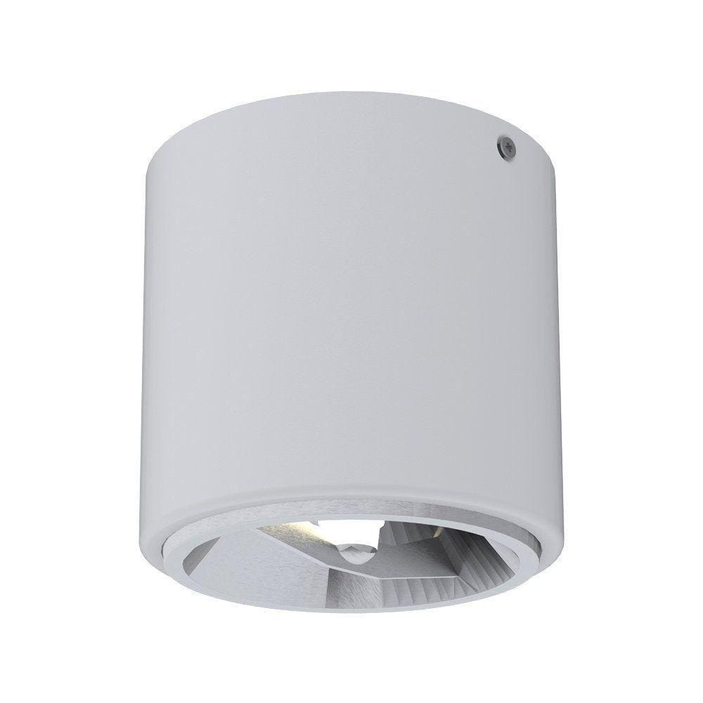 Spot De Sobrepor Cannon Ar111 Redondo Taschibra Branco