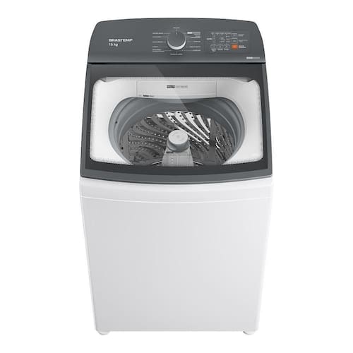 imagem-Máquina De Lavar Brastemp 15kg Com Ciclo Tira Manchas Advanced E Smart Sensor Branca Bwf15ab - 127v - 110V