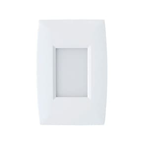 Balizador Taschibra Embutir Led Cine Direct 2w Branco 4x2 Bivolt 6500k Luz Fria