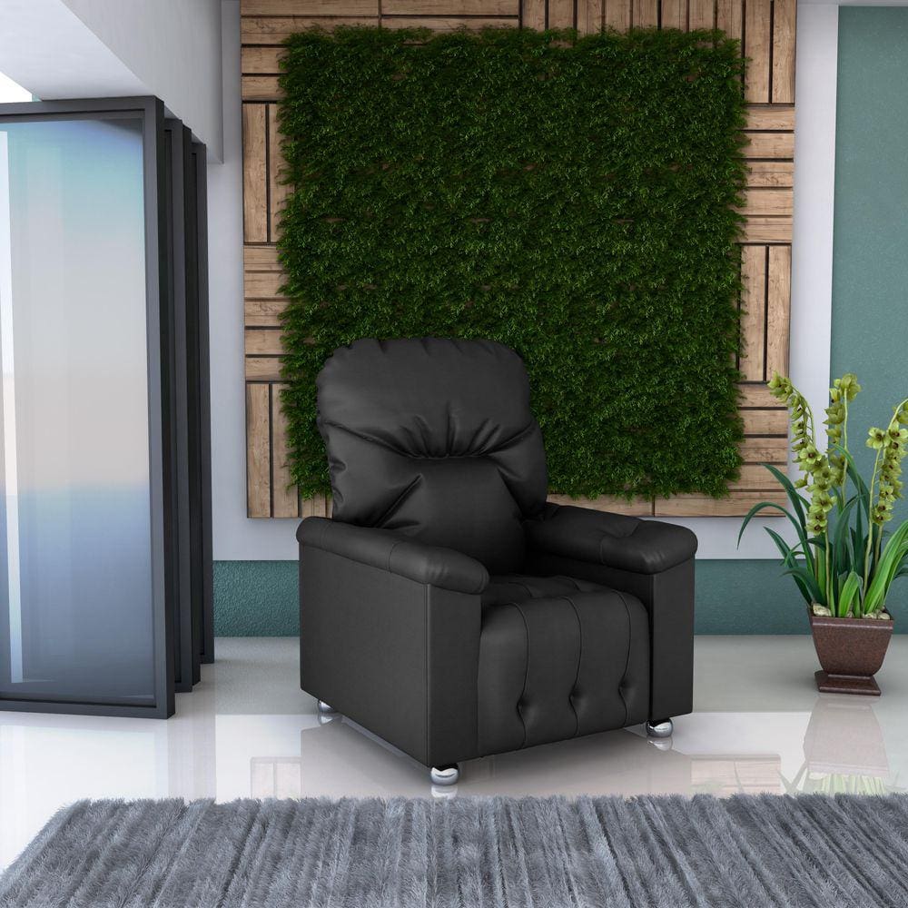 Poltrona Reclinável MX38 Virtus Corano Preto F281 – Matrix