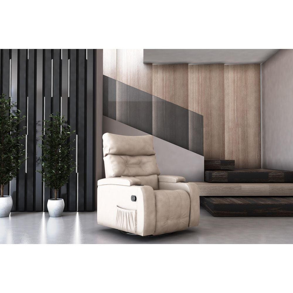 Poltrona Reclin/Girat/Balanço MX66 Commander Corano  Bege F290 – Matrix